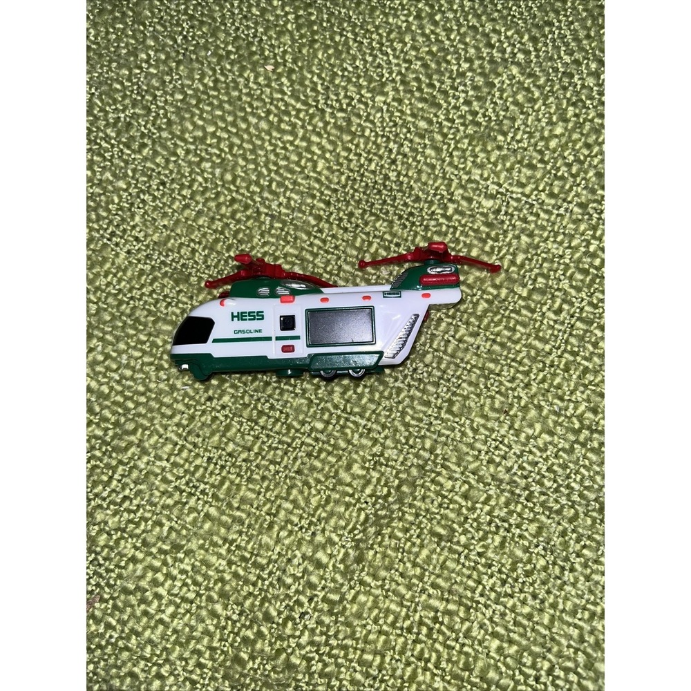 2011 Hess Miniature Helicopter Transport No Box , Tested